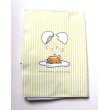 Photo2: Sanrio Gudetama Card Case M Yellow Stripe Brand New (2)