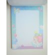 Photo2: Sanrio Little Twin Stars Kiki & Lala Memo Pad Unicorn Blue Brand New (2)