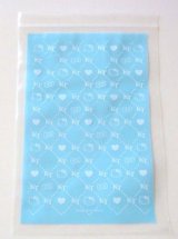 Photo: Sanrio Hello Kitty Plastic Ziplock Bags 10 pcs Blue L New