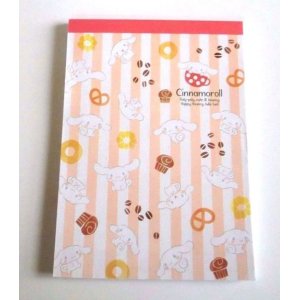 Photo: Sanrio Cinnamoroll Memo Pad Stripe Brand New