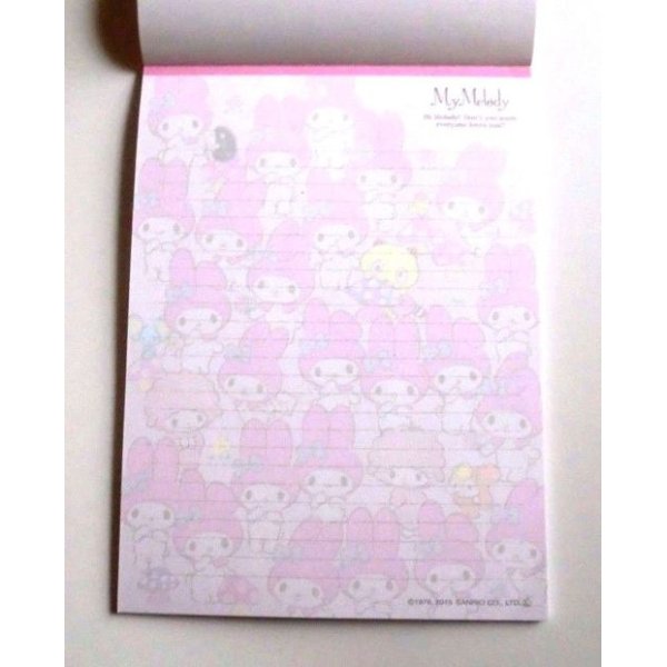 Photo2: Sanrio My Melody Letter Pad Brand New Pink (2)