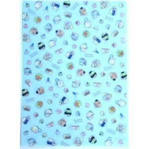 Photo: San-X Sumikko Gurashi Clear File Folder Blue Brand New