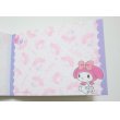 Photo3: Sanrio My Melody Mini Memo Pad Pink Brand New (3)