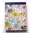 Photo1: Sanrio Gudetama Mini Memo Pad Egg Picture Brand New (1)