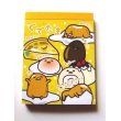 Photo1: Sanrio Gudetama Mini Memo Pad Egg Transformation Brand New (1)