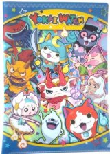 Photo: Yokai Watch Clear File Folder Jibanyan Bushinyan Shurakoma Whisper Blue New