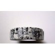 Photo2: Decorative Craft Washi Masking Tape Sticker Cat Dance Brand New White (2)