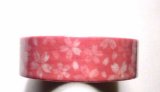 Photo: Decorative Craft Washi Masking Tape Sticker Japan Sakura Pink