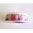 Photo1: Decorative Craft Washi Masking Tape Sticker World Traveling Paris Brand New (1)