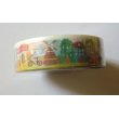 Photo3: Decorative Craft Washi Masking Tape Sticker World Traveling London NY...New (3)