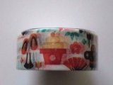 Photo: Decorative Craft Washi Masking Tape Sticker A Happy New Year Japan Wide New