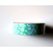 Photo2: Decorative Craft Washi Masking Tape Sticker Shibori Yagasuri Sakura Pattern New (2)