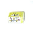 Photo2: Peanuts Snoopy & his Friends Eraser Brand New House Yellow Pink (2)