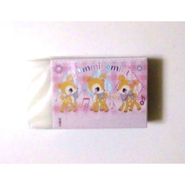 Photo2: Sanrio Hummingmint Matomarukun Eraser Purple Pink Brand New (2)