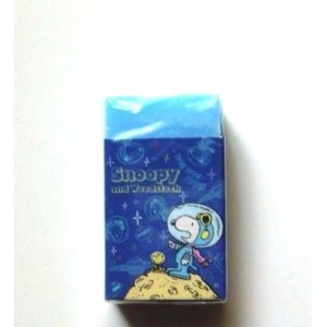 Photo: Peanuts Snoopy Matomarukun Eraser Space Blue the Scent of Strawberry Brand New