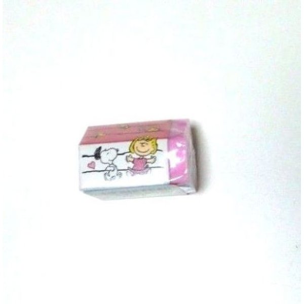 Photo3: Peanuts Snoopy & his Friends Eraser Brand New House Pink Blue (3)