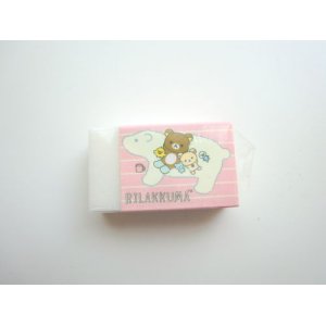 Photo: San- X Rilakkuma Matomarukun Scented Eraser Brand New Shima Shima Collection Pink