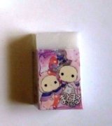 Photo: San- X Sentimental Circus Matomarukun Scented Eraser New Purple Blue