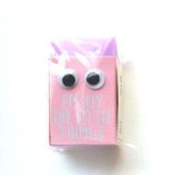 Photo: Eraser Toy Pink Enjoy the Little Things Brand New