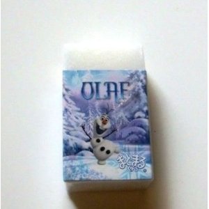 Photo: Disney Frozen Stationary Eraser Olaf Elsa Matomarukun Brand New