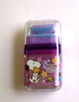 Photo: Peanuts Snoopy Roller Eraser Brand New Purple