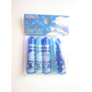 Photo: Peanuts Snoopy Pencil Caps Space Blue Brand New