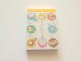 Photo: San- X Sumikko Gurashi Mini Memo Pad Dagashi Sweets Brand New