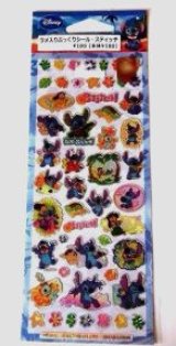 Photo: Disney Stitch Vinyl Glitter Sticker Brand-New