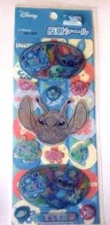 Photo: Disney Stitch Reflection Sticker Brand-New Blue