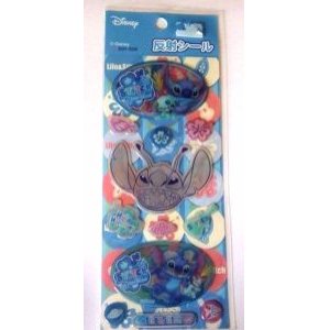 Photo: Disney Stitch Reflection Sticker Brand-New Blue