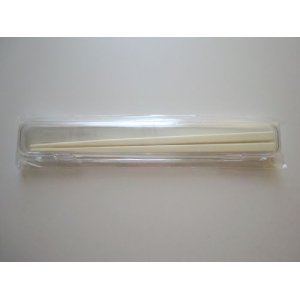 Photo: Bento Lunch Box White Chopsticks with a case Brand New