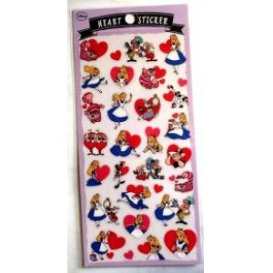 Photo: Disney Alice in Wonderland Heart Vinyl Sticker Brand New