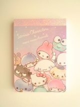 Photo: Sanrio Characters Hello Kitty Little Twin Stars Kiki & Lala etc Mini Memo Pad Brand New