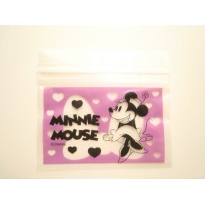 Photo: Disney Minnie Mouse Ziplock Bags 25pcs Purple M Brand New