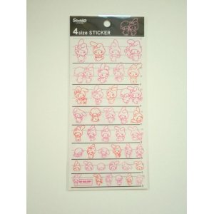 Photo: Sanrio My Melody 4 Size Vinyl Stickers Brand New 