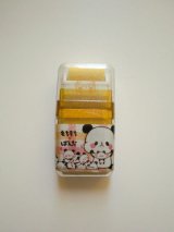 Photo: Mochi mochi panda Roller Eraser Brand New Yellow