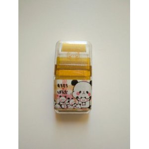 Photo: Mochi mochi panda Roller Eraser Brand New Yellow