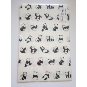 Photo: Japanese Paper Washi Envelopes Set L Panda Brand New