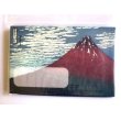 Photo1: Hokusai Mini Card Set Mt.Fuji Japan Red Brand New (1)