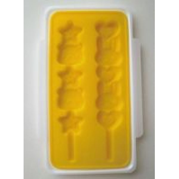 Photo1: Silicone Mold Animal Rabbit Heart Bear Star Chocolate Pocky New (1)