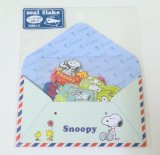 Photo: Peanuts Snoopy Flakes Stickers 50 pcs Brand new