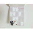 Photo3: San-X Kutusita Nyanko Cat Mini Memo Pad Cat Manekineko Brand New (3)