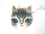 Photo: Fluffy Cat Face Coin Purse Pouch Case Brand New