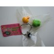 Photo2: Bandai Shinshu Hakken Tamagotchi Kuchipatchi Triple Characot Mascot Keychain Charms 1997 (2)