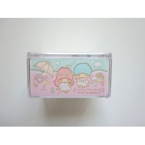 Photo: Sanrio Little Twin Stars Kiki & Lala Small Plastic Case S Pink Brand New