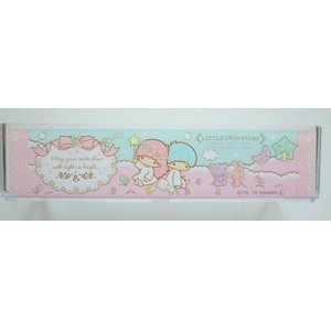 Photo: Sanrio Little Twin Stars Kiki & Lala Small Plastic Case M Pink Brand New