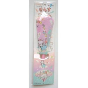 Photo: Sanrio Little Twin Stars Kiki Lala Plastic Folding Fan Japan Brand New