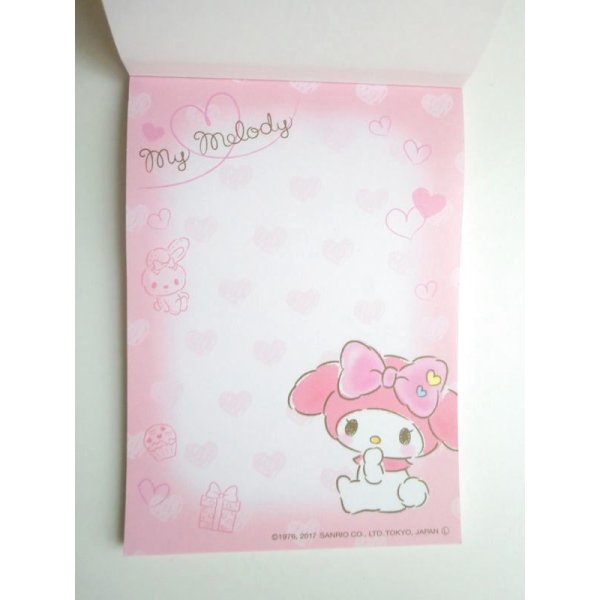 Photo2: Sanrio My Melody Mymelo Memo Pad Brand New (2)