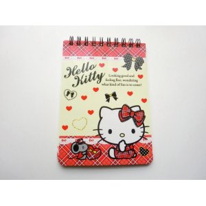 Photo: Sanrio Hello Kitty Ring Memo Pad Red Brand New