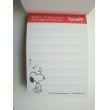 Photo2: Peanuts Snoopy Mini Memo Pad Music Brand New (2)